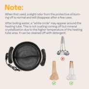 VIVOHOME Electric Hot Pot 6L Non-Stick Shabu-shabu Hot Pot with Divider