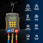 VIVOHOME Refrigeration Digital AC Manifold Gauge Set