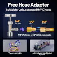 VIVOHOME R134a Self Sealing Can Tap Opener for R134a Refrigerant