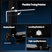 VIVOHOME Motorcycle Wheel Balancer and Truing Stand Black