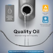 VIVOHOME 2 Pack Premium High Vacuum Pump Oil 11.16oz