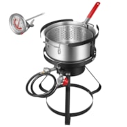 VIVOHOME 10 QT Fish Fryer Kit with Propane Burner