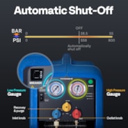 VIVOHOME R1234yf R32 3/4 HP Portable Refrigerant Recovery Machine