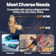 VIVOHOME Vacuum Pump Single Stage Rotary Vane HVAC 1/3HP 4CFM with Oil Bottle