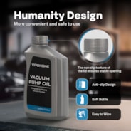 VIVOHOME 2 Pack Premium High Vacuum Pump Oil 11.16oz