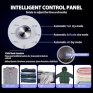 VIVOHOME Electric Compact Portable Clothes Laundry Dryer Machine