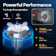 SPECSTAR HVAC Air Vacuum Pump 9.6 CFM Dual-Stage Rotary Vane