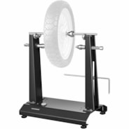 VIVOHOME Motorcycle Wheel Balancer and Truing Stand Black