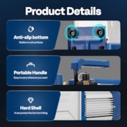 VIVOHOME 1.5HP 14.4CFM 2Stage HVAC Vacuum Pump for R134a R12 R22 R502 R410a Systems