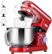VIVOHOME Electric 10 Speed 6 Quart Tilt-Head Stand Mixer Red