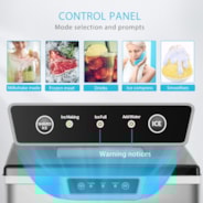 VIVOHOME 2 in 1 Electric Countertop Automatic Ice Maker and Shaver Machine with Self Cleaning Function 44lbs/Day