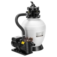 VIVOHOME Sand Filter Pump with 1/2 HP Motor, 2640 GPH w/Timer for in/Above Ground Pools up to 14,000 Gallons, 7-Way Valve with 55-Pound Sand Capacity