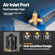 VIVOHOME 1.5HP 14.4CFM 2Stage HVAC Vacuum Pump for R134a R12 R22 R502 R410a Systems