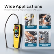 VIVOHOME HVAC Refrigerant Freon Leak Detector With Rechargeable Battery