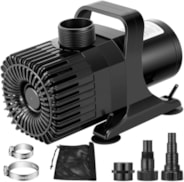 VIVOHOME 200W 2600GPH Submersible Water Pump with Barrier Bag, 20ft High Lift for Waterfall Fountains Fish Tank Pond