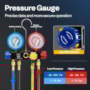 SPECSTAR HVAC Air Vacuum Pump 9.6 CFM Dual-Stage Rotary Vane