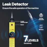 VIVOHOME 4.5CFM Single Stage HVAC Vacuum Pump And 4 Way AC Manifold Gauge Set Kit With Leak Detector