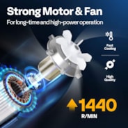 VIVOHOME 4.5CFM Single Stage HVAC Vacuum Pump And 4 Way AC Manifold Gauge Set Kit With Leak Detector