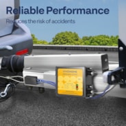 VIVOHOME Trailer Breakaway Kit with Battery and LED Test Indicator