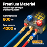 VIVOHOME Refrigeration Digital AC Manifold Gauge Set
