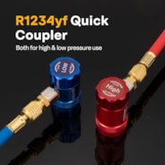 VIVOHOME Refrigerant R1234yf Quick Coupler Adapter Kit