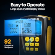 VIVOHOME Refrigeration Digital AC Manifold Gauge Set