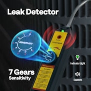 VIVOHOME Upgraded 4CFM 1/3 HP 1-Stage HVAC Vacuum Pump and 4 Way AC Manifold Gauge Set with Leak Detector, 5ft Hoses & Accessories for R134a R12 R22 R502 R410a Automotive Air Conditioner Maintenance