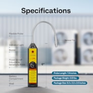 VIVOHOME HVAC Refrigerant Freon Leak Detector for R134a R410a R1234yf CFCs HCFCs HFCs HFOs