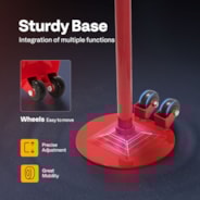 SPECSTAR Moveable Under Hoist Support Stand