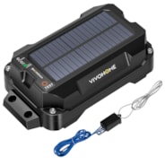 VIVOHOME Solar Powered Trailer Breakaway Kit with LiFePO4 battery and LED Test Indicator