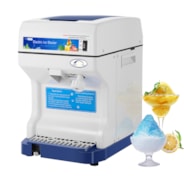 VIVOHOME Electric Ice Crusher Shaver Snow Cone Maker Machine 265lbs/hr for Home and Commercial Use Blue
