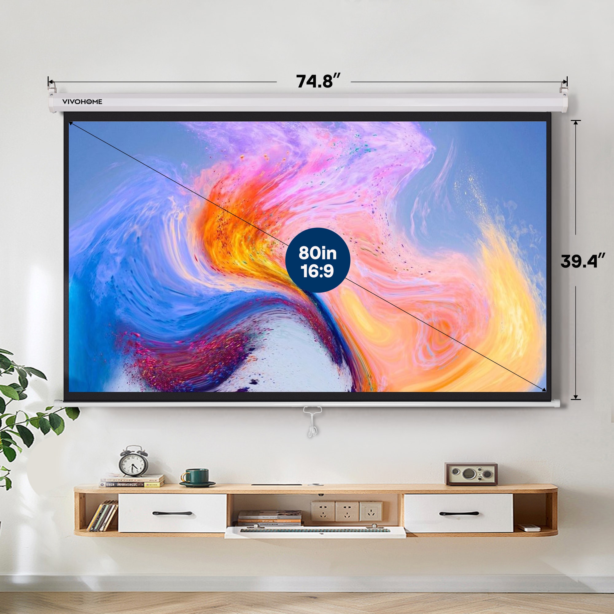 Portable Movie Screen IOLIEO 72