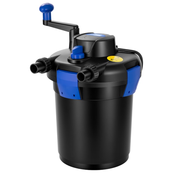 VIVOHOME Pressurized Biological Pond Filter with 9-watt Light, Suitable for Koi Ponds of up to 500 Gallons or Ornamental Ponds of up to 1050 Gallons