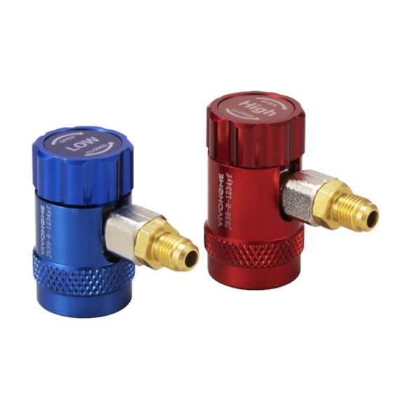 VIVOHOME Refrigerant R1234yf Quick Coupler Adapter Kit