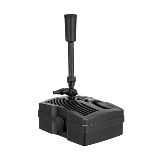 VIVOHOME 660 GPH Submersible Pond Filter Pump Fountain Kits with Sterilizer Suitable for Ponds of 1180 Gallons, Water Pump Built In