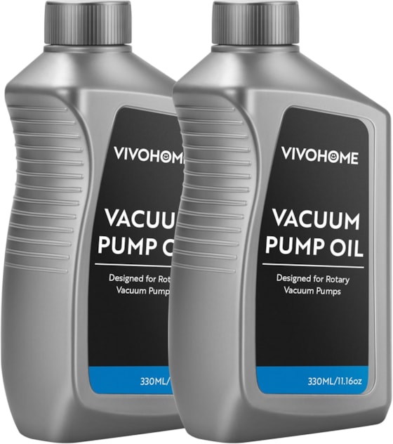 VIVOHOME 2 Pack Premium High Vacuum Pump Oil 11.16oz