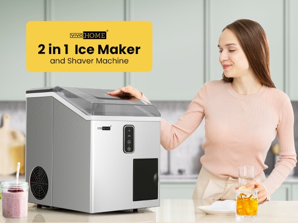 Ice maker buy & shaver 33lbs